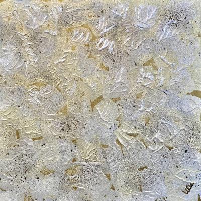 Mysteries of Nature - 6, 40 x 40 cm, mixed media on art paper Fabriano, framed