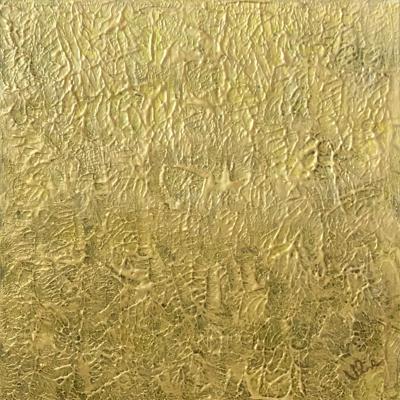 Mysteries of Nature - 5, 40 x 40 cm, mixed media on art paper Fabriano, framed