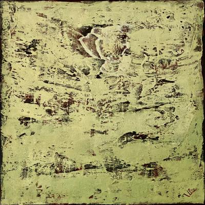 A new Stage of Consciousness - 5, 50 x 50 cm, mixed media on canvas