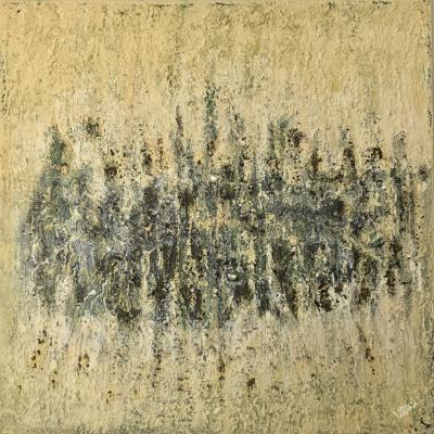 Natural Forces, 50 x 50 cm, mixed media on canvas