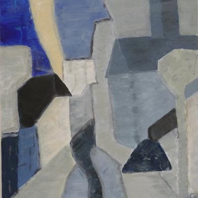 Prieuré de St. Martin Bursins, 40 x 30 cm, acrylic on canvas